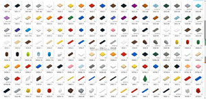 100g/sacchetto Mattoncini da Costruzione N.3023 Piastra 1X2 WM Blocchi Compatibili con Leguoguo - Product Image 4