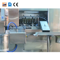 Machine automatique en acier inoxydable pour fabriquer des rouleaux d'œufs, des bâtonnets de gaufrettes et des cônes de sucre, prix de gros