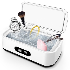 Nettoyeur à ultrasons pour bijoux avec écran LED numérique 5 vitesses, <span class=keywords><strong>appareil</strong></span> de <span class=keywords><strong>nettoyage</strong></span> à ultrasons de 650 ml - Product Image 1