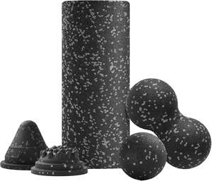 ชุดอุปกรณ์โยคะ 5-in-1 ยี่ห้อ Leeton ประกอบด้วย ลูกบอลนวดรูปถั่วลิสง ลูกบอลนวด ลูกกรวยฝังเข็ม ล้อนวดเท้า สำหรับฟื้นฟูกล้ามเนื้อ พกพาสะดวก - Product Image 2