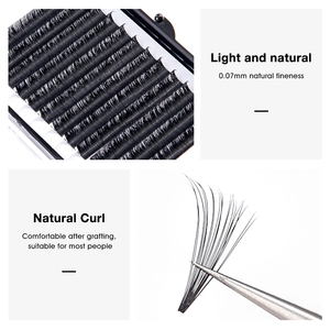 Vente en gros de recourbe-cils individuels Marque privée 3D Boîte Bande Emballage de vison Faux cils Extensions de haute qualité YSE Privé - Product Image 5