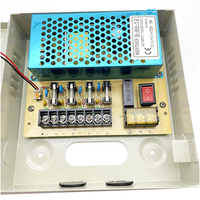 Boîtier d'alimentation 4 canaux 12V 5A pour accessoires de caméra de vidéosurveillance S-60-12, alimentation LED, prix usine