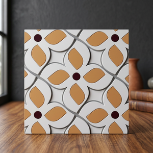 Carreaux de sol en porcelaine 3D Golden Calacatta et carreaux de céramique émaillés en marbre pour mur 30x30 cm Carreaux de sol en céramique numérique - Product Image 2