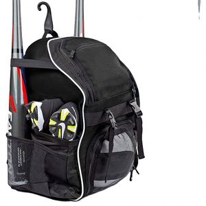 Mochila deportiva personalizada de fábrica BSCI, mochila grande para sóftbol y béisbol con logotipo del equipo - Product Image 1