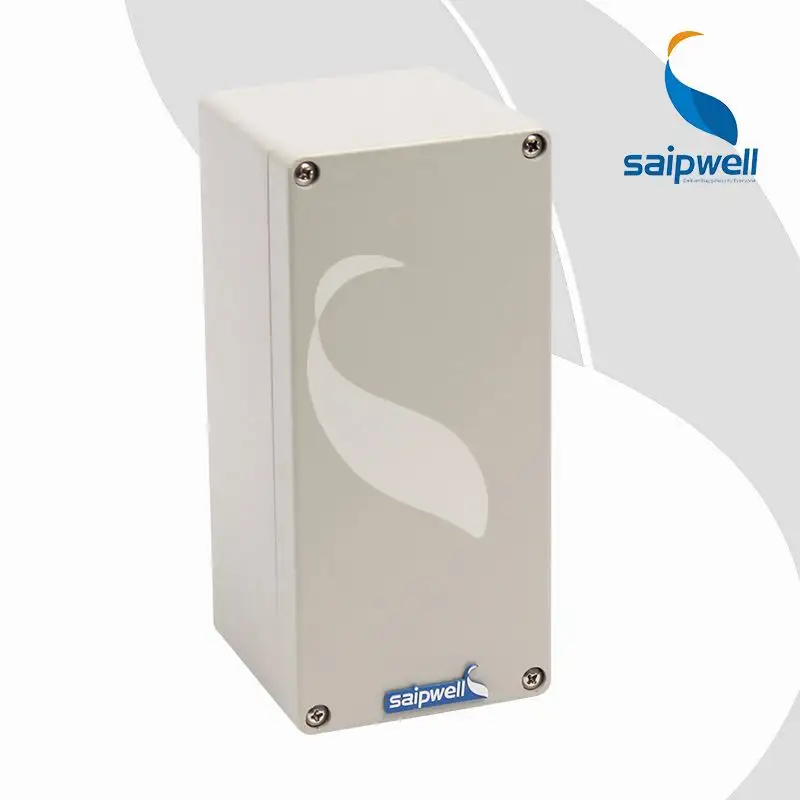 Caja de aluminio resistente al agua SAIPWELL IP66, 175*80*80mm, * 80mm