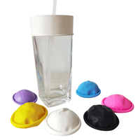 Couvre-gobelet personnalisé avec logo, comme un préservatif, couvercle de gobelet en silicone, couvre-gobelet en verre, préservatif pour gobelet, boissons en latex