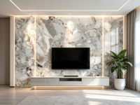 Panel Dinding WPC Modern Berkualitas Tinggi-Tahan Air Tahan Api Ramah Lingkungan Panel 3D Kedap Suara Kustom Hotel Rumah Sakit