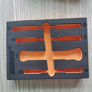 Tùy chỉnh đầy màu sắc bảo vệ gói bề mặt CNC chết cắt sợi carbon kết cấu <span class=keywords><strong>EVA</strong></span> bọt chèn cho hộp công cụ - Product Image 4