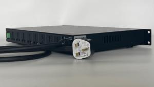 공장 직접 8 채널 전원 시퀀서 광역 <span class=keywords><strong>AC</strong></span> 제어 원격 켜기/끄기 RS232 장면 메모리 금속 쉘 경제적 가격 - Product Image 3