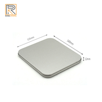 Boîte en métal rectangulaire recyclable personnalisée en gros pour cartes de visite, cadeaux ou emballages cosmétiques, boîte en étain résistante aux enfants