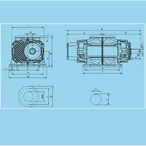 Souffleur pneumatique PneuMax haute pression 1725 tr/min 220 V CA, lame en aluminium, usage industriel - Product Image 4