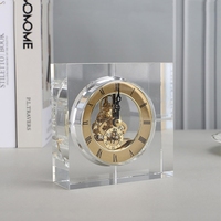 Horloge murale moderne en cristal makka et horloge tour modèle souvenir