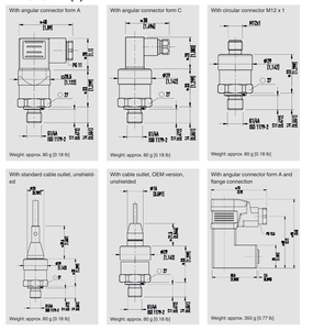 جهاز إرسال ضغط ويكا A-10 بتيار 4-20 مللي أمبير، جهاز إرسال ضغط S-<span class=keywords><strong>11</strong></span> هيدروليكي، مستشعر ضغط ويكا الألماني - Product Image 6