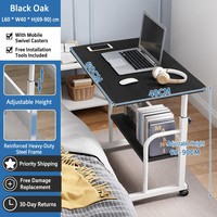 Bureau d'ordinateur moderne et simple pour étudiants, table d'étude et d'écriture, poste de travail pour la maison, le bureau, la chambre, le dortoir, l'école, espace d'apprentissage