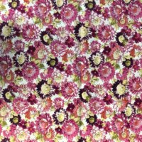 Tissu en coton, coton floral imprimé pour la couture, vêtements, robes