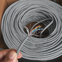Cable LAN CAT5e SFTP de Alta Calidad, 24AWG, 1000Mbps, para Sala de Servidores, con Certificación Fluke CE RHOS