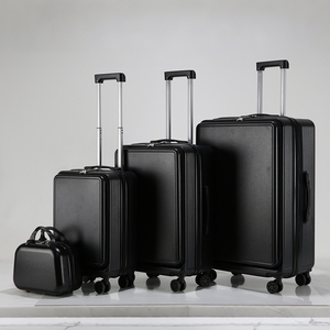 Valise de voyage élégante et simple à ouverture frontale de qualité supérieure, 14/20/24/28 pouces, grande capacité, valise cabine - Product Image 5