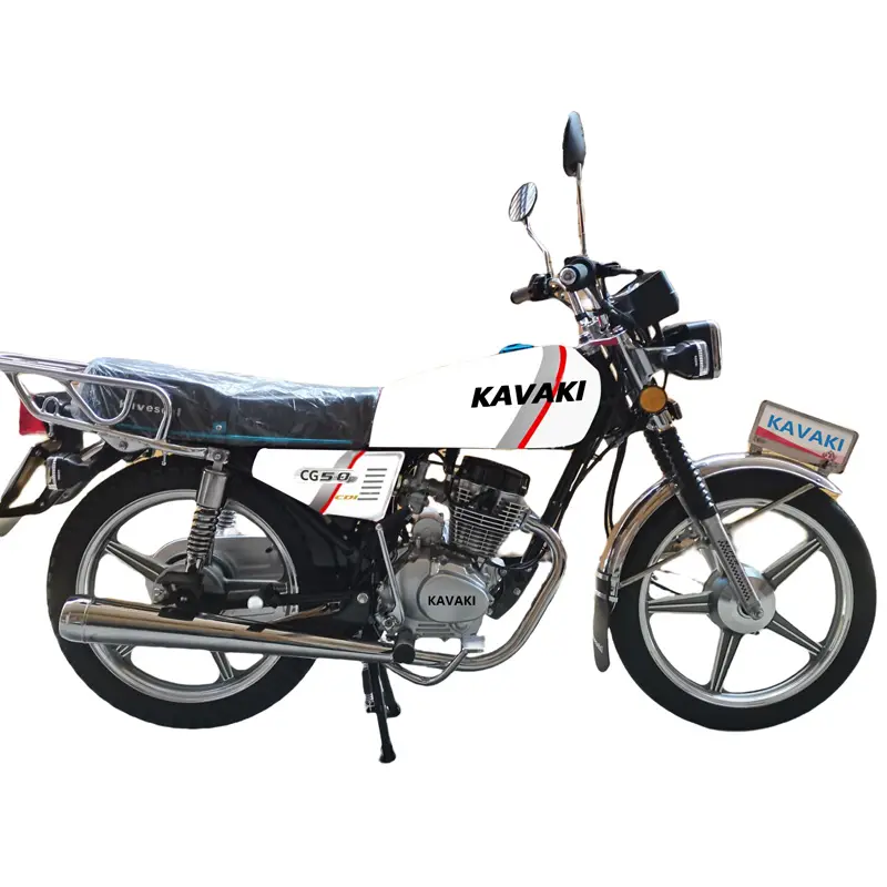 KAVAKI安い中国製2輪ミニガソリンmotocicletaバイクCG 50cc 125cc 150ccエンジンモトストリート中古他のオートバイ