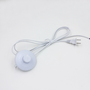 Hagood 317 chuyển đổi ánh sáng cơ sở Đèn dây phụ kiện chúng tôi/EU cắm đen trắng dây ABS/Nhựa/PVC chất liệu vít Đèn adapter - Product Image 3