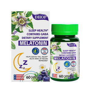 Meilleurs Aides au Sommeil 2022 Capsules Complexe de Glycinate de Magnésium Mélatonine Complément Remèdes pour Vous Aider à Dormir Produits Relaxants - Product Image 2