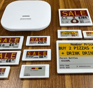 Etiquetas de Precio Digitales ESL con Tecnología RFID de 2.4 GHz y Pantalla de 2.13 Pulgadas, Etiquetas Electrónicas de Precio con Wifi y Tecnología E-Ink para Tiendas de Lápices Labiales - Product Image 6