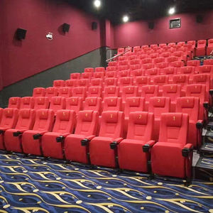 ที่นั่งเดี่ยวซ้อนได้พร้อมถาดชาเฟอร์นิเจอร์โรงภาพยนตร์ <span class=keywords><strong>svip</strong></span> หรูหราระดับไฮเอนด์แบบปรับแต่งได้ - Product Image 4