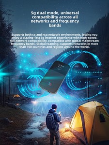 Router WIFI6 5G CPE de Alta Gama, Portátil, con Puerto 1GE Directo, Alta Velocidad, Doble Banda 2.4Ghz 5.8Ghz 1000Mbps, Solución Quatocomm X55 - Product Image 4
