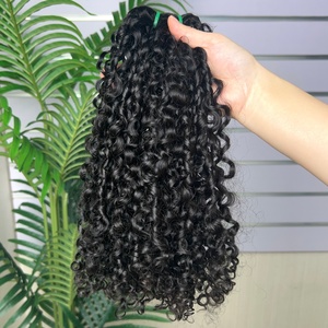 12a Fumi Super Double Drawn Virgin Human Hair Pixie Curly Bundles - Product Image 3