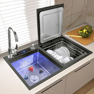 Tiêu chuẩn Châu Âu được xây dựng trong bồn rửa nhà bếp với nhà bếp 8 Bộ của bộ đồ ăn tự động Countertop máy rửa chén - Product Image 2