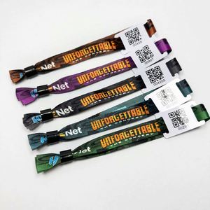 Pulsera de Tela con Diseño Personalizado Impreso, para Entradas a Festivales de Música, con Etiqueta NFC - Product Image 2