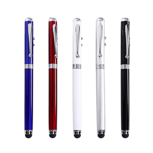 Đa chức năng bốn-in-one kim loại bút bi tùy chỉnh in logo biên giới hồng ngoại laser cảm ứng điện dung tính năng chiếu sáng cho - Product Image 6