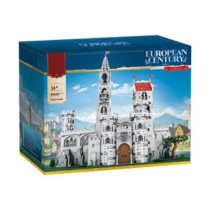 3999 Piezas de la Serie Arquitectónica, Bloques de Construcción 3D, Juguete de Bloques de Construcción del Castillo del Rey del Siglo Europeo para Niños - Product Image 3