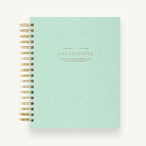 Planificateur quotidien à spirales format A5 pour la gestion du temps, carnet de notes écologique pour le bureau et la gestion de l'autodiscipline - Product Image 1