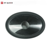 HY AUDIO Pièces d'enceintes de voiture Accessoires d'enceintes Vente en gros Kit de cône d'enceinte 6*9 pouces Taille du col 26,8 mm Cône en plastique pleine gamme