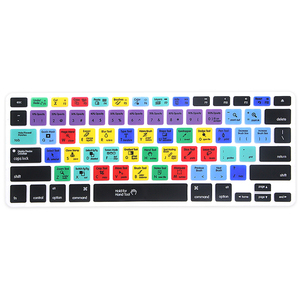 Stock Lot Function Hot Key Shortcut Silicone <strong>Keyboard</strong> Cover Laptop Computer <strong>Skin</strong> for Macbook 13 15 for adobe <strong>Dreamweaver</strong> - Product Image 4
