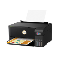 Printer Multifungsi Nirkabel WIFI L3558 E-P A4 dengan Antarmuka USB, Tangki Tinta Warna untuk Pencetakan, Penyalinan, dan Pemindaian Kantor A4