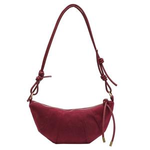 Sac à bandoulière pour femme, style tendance 2026, imprimé léopard, sac sous le bras, niche populaire, esthétique rétro - Product Image 3