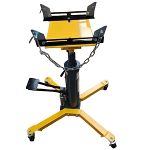 Heavy Duty 1ton Manual Hidráulico Telescópico Transmisión Jack 600 KG Rueda Giratoria Soporte Caja de Cambios Elevador - Product Image 4