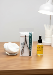 Set di Strumenti per Manicure Alicata, Tronchesino per Cuticole a Doppia Testa in Acciaio Inossidabile, Spingicuticole - Product Image 2