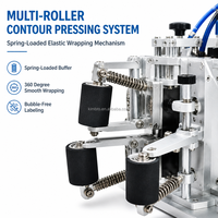 Machine d'étiquetage semi-automatique double face pour cartouches filtrantes