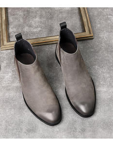 Mocassins pour hommes en cuir brun de haute qualité, fabriqués au Royaume-Uni, style rétro, cuir lavé, Goodyear Welted, lacets, brogues imperméables - Product Image 5