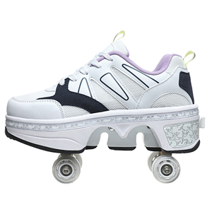 Patins à roulettes à logo personnalisé très demandés, nouveau design WECOO WK9900LED, tendance mode, 4 roues rétractables, chaussures à roulettes pour femmes - Product Image 3
