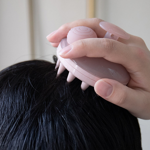 Private Label 2 in 1 Silicone Scalp Massage <b>Shampoo</b> Brush with <b>Shampoo</b> <b>Dispenser</b> - Product Image 6