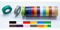 Ruban isolant électrique en PVC coloré de haute qualité pour l'isolation électrique haute tension