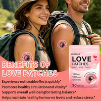 Patchs d'amour à marque privée : Soutien à la libido, nutriments absorbés, avec extrait de Maca et de Damiana