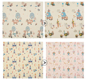 Tapis de jeu imperméable double face <span class=keywords><strong>pour</strong></span> bébés Tapis de jeu antidérapant <span class=keywords><strong>pour</strong></span> bébé <span class=keywords><strong>pour</strong></span> intérieur et extérieur <span class=keywords><strong>pour</strong></span> parc de jeu - Product Image 4