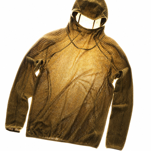 <span class=keywords><strong>Sudadera</strong></span> con Capucha Thermolite Air Fleece para Hombre, Ligera, Cálida, con Mangas Raglán, Corte Holgado, Informal, para Exteriores, de Color Sólido - Product Image 1