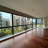 Ventana Corredera de Aluminio con Aislamiento Acústico y Cerradura de Seguridad Antirrobo, de Deslizamiento Suave y Múltiples Vías, para Cocina y Comunidades