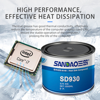 Pâte thermique pour refroidisseur de CPU/GPU Composé de pâte thermique grise 3.0 w/m.k Graisse de silicone thermique à haute conductivité thermique