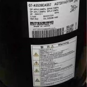 Compresseur de réfrigération pour climatisation GT A5539EAS57 AGT201A311SM, usage industriel, refroidissement et chauffage - Product Image 4